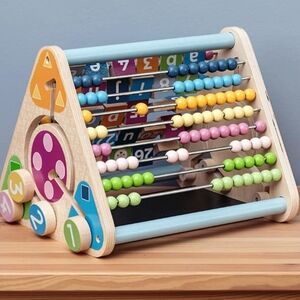 Bigjigs Toys 100 Percent Certified Triangular Activity Centre